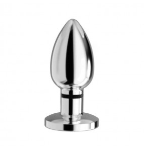 MizzZee - Metal Electro Shock Anal Plug (Wireless Remote - Chargeable)